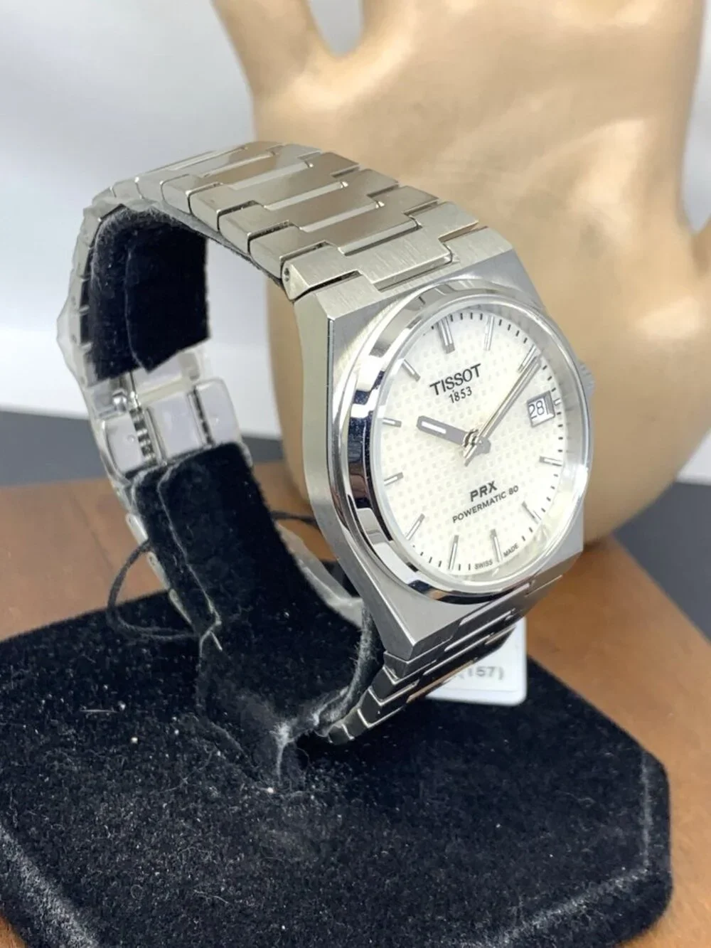 Tissot PRX Unisex Watch Swiss Automatic Mother of Pearl Dial 35mm T1372071111100